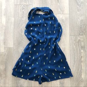 zara cactus print romper
